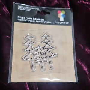 Imaginesce Tree Clear Stamps